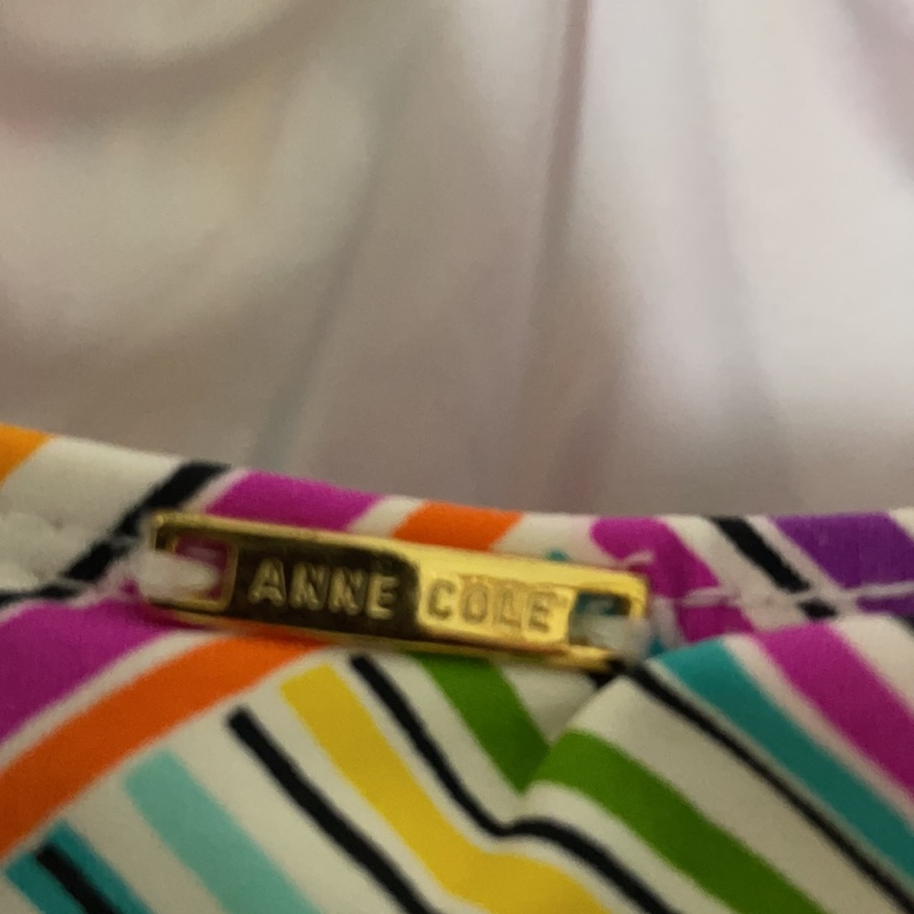 Anne Cole stripe tankini size 34D - Picture 5 of 9
